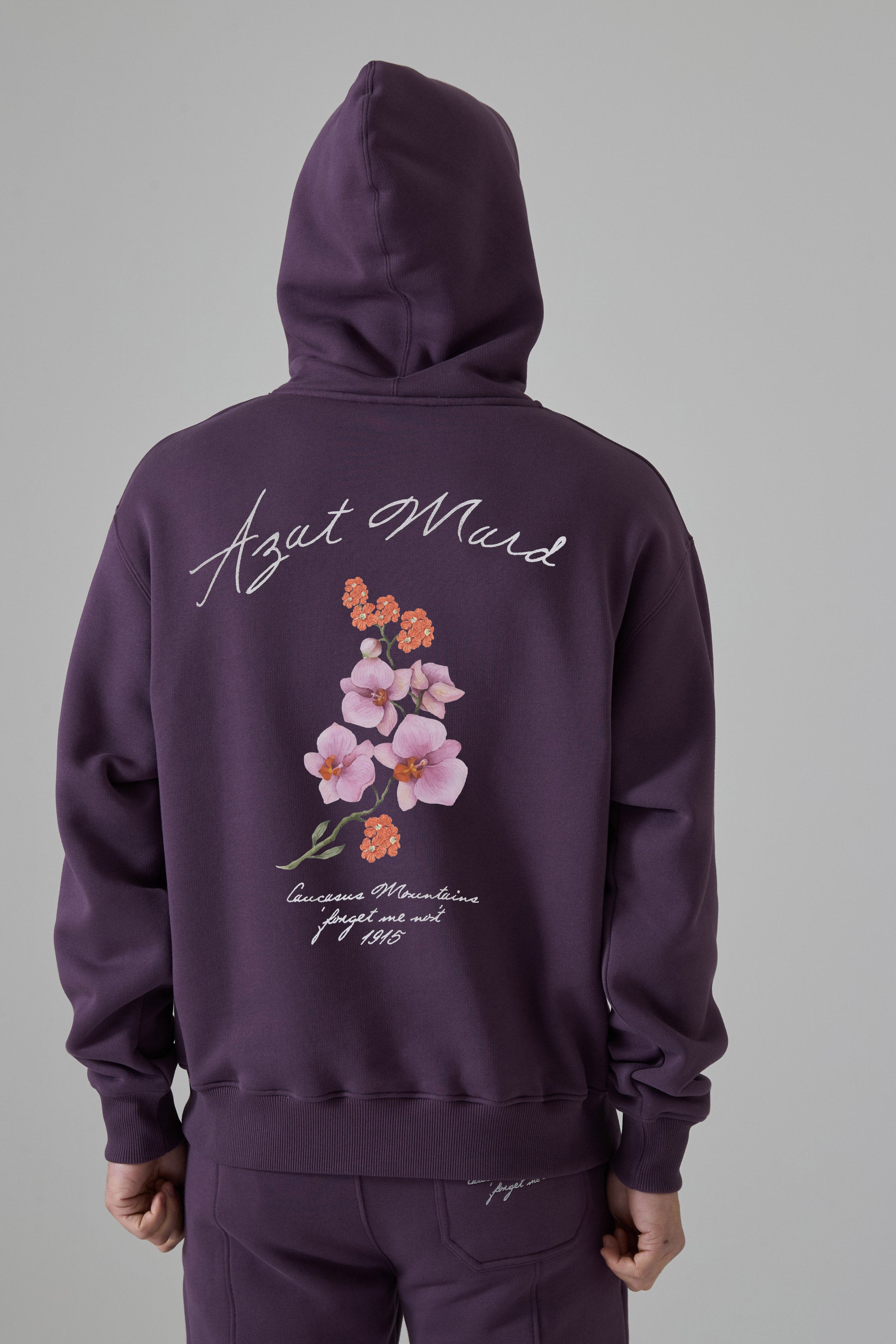 Sweat à capuche « Forget Me Not » de Minuit Plum