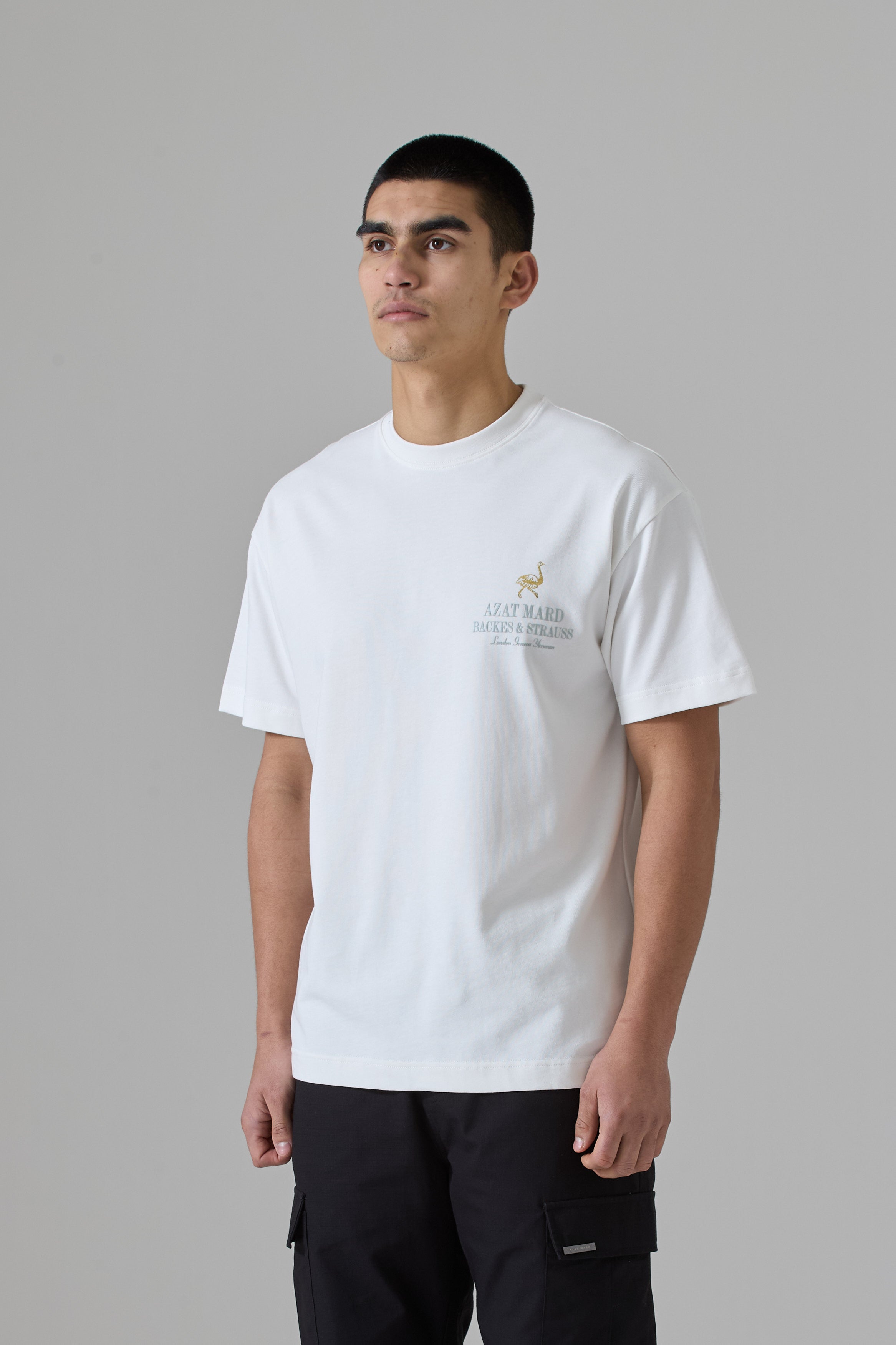 БЕЛАЯ ФУТБОЛКА BACKES & STRAUSS