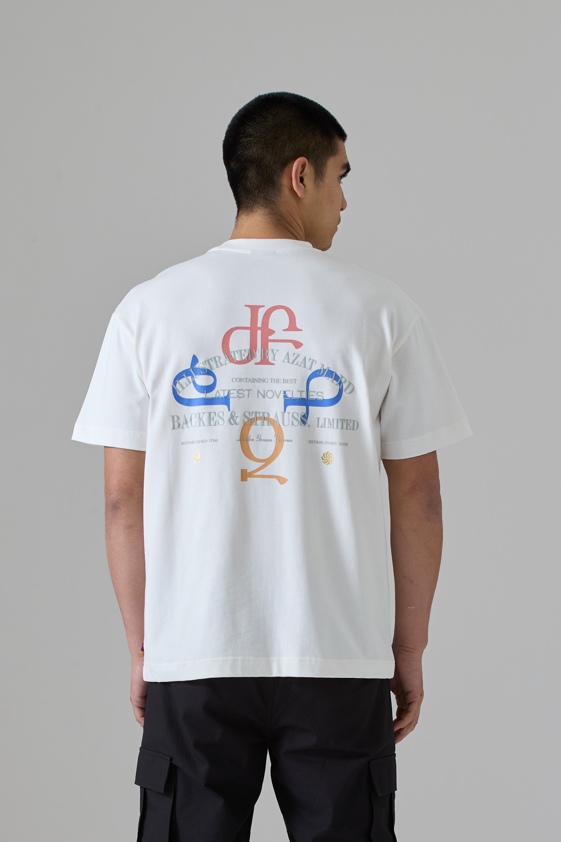 БЕЛАЯ ФУТБОЛКА BACKES & STRAUSS