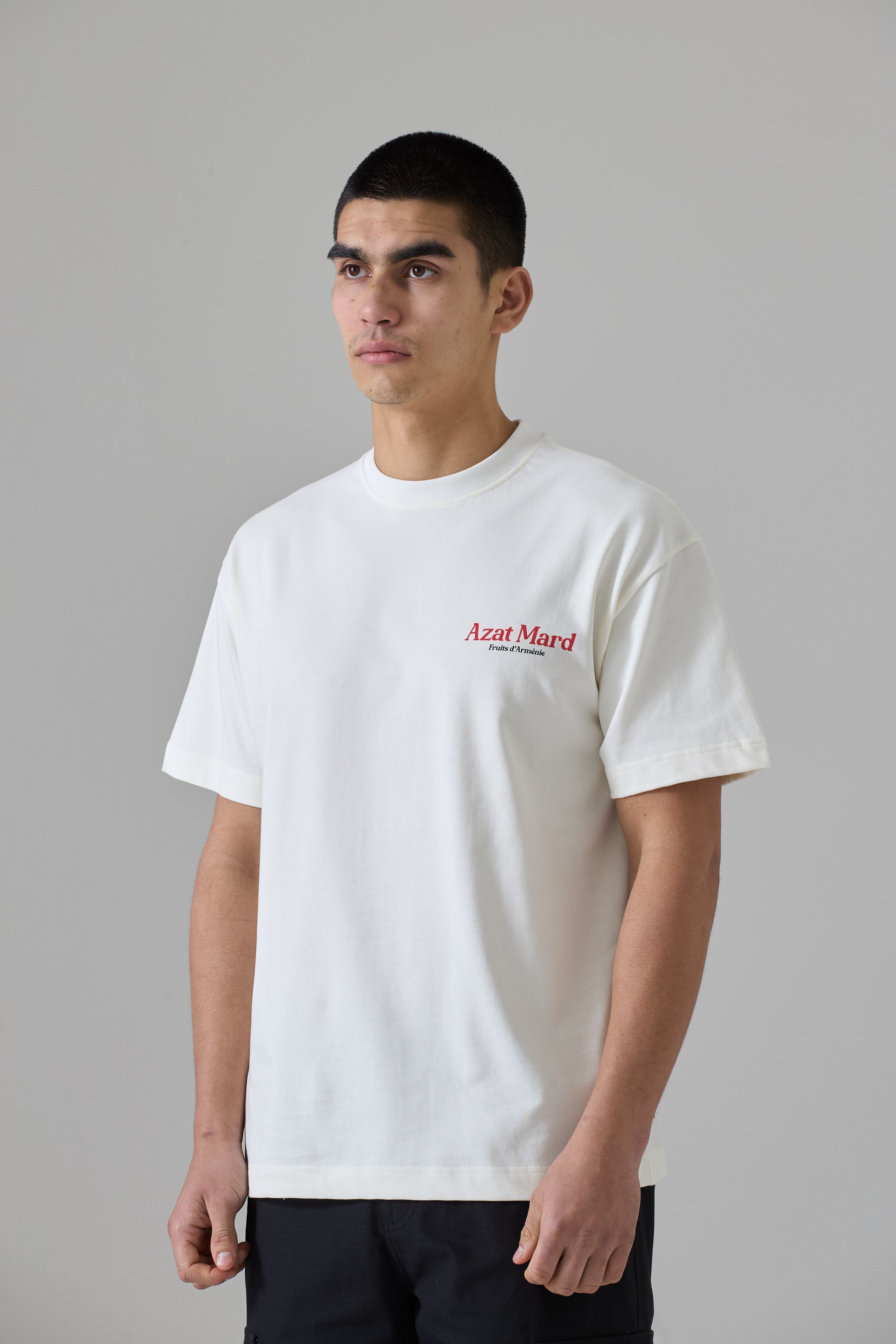 T-SHIRT FRUITS D'ARMÉNIE BLANC