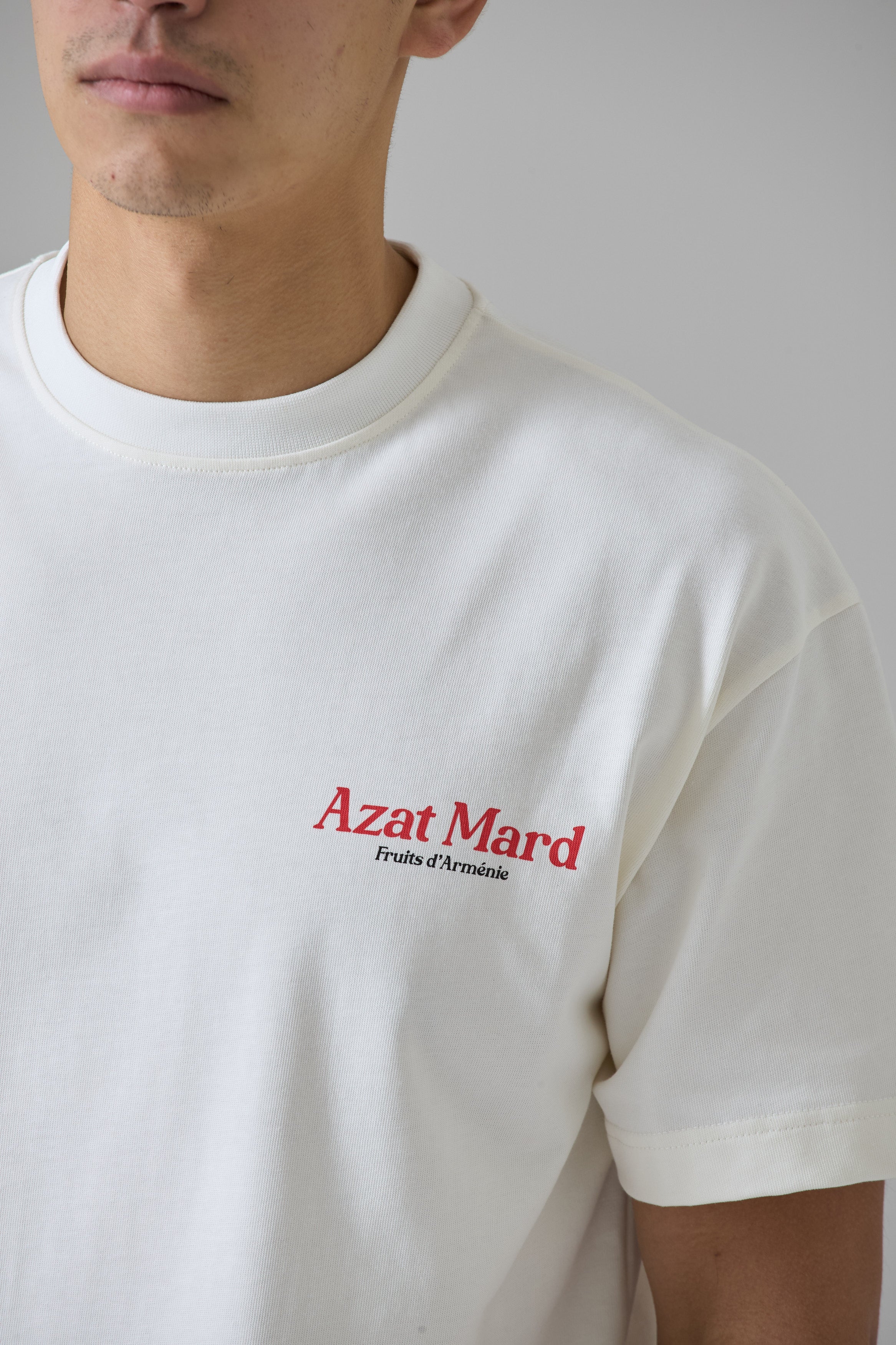 T-SHIRT FRUITS D'ARMÉNIE BLANC