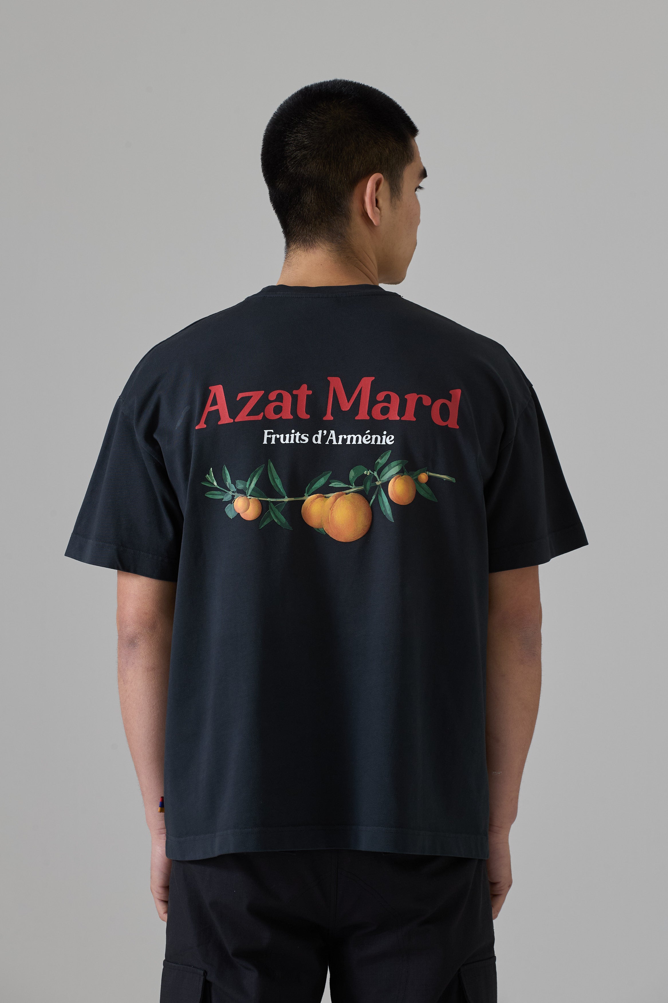 FRUITS D'ARMÉNIE BLACK T-SHIRT