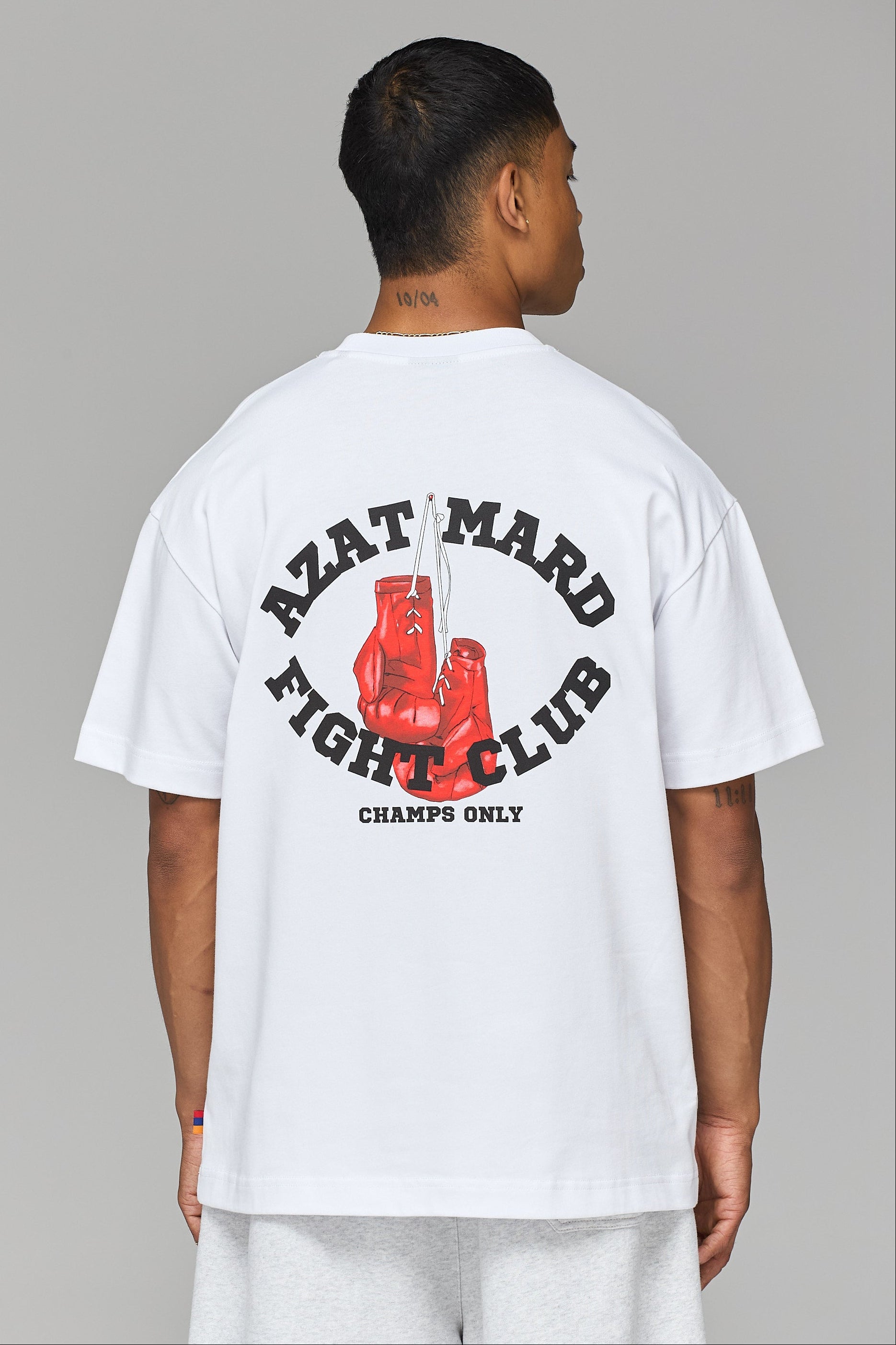 FIGHT CLUB WHITE T-SHIRT | Azat Mard