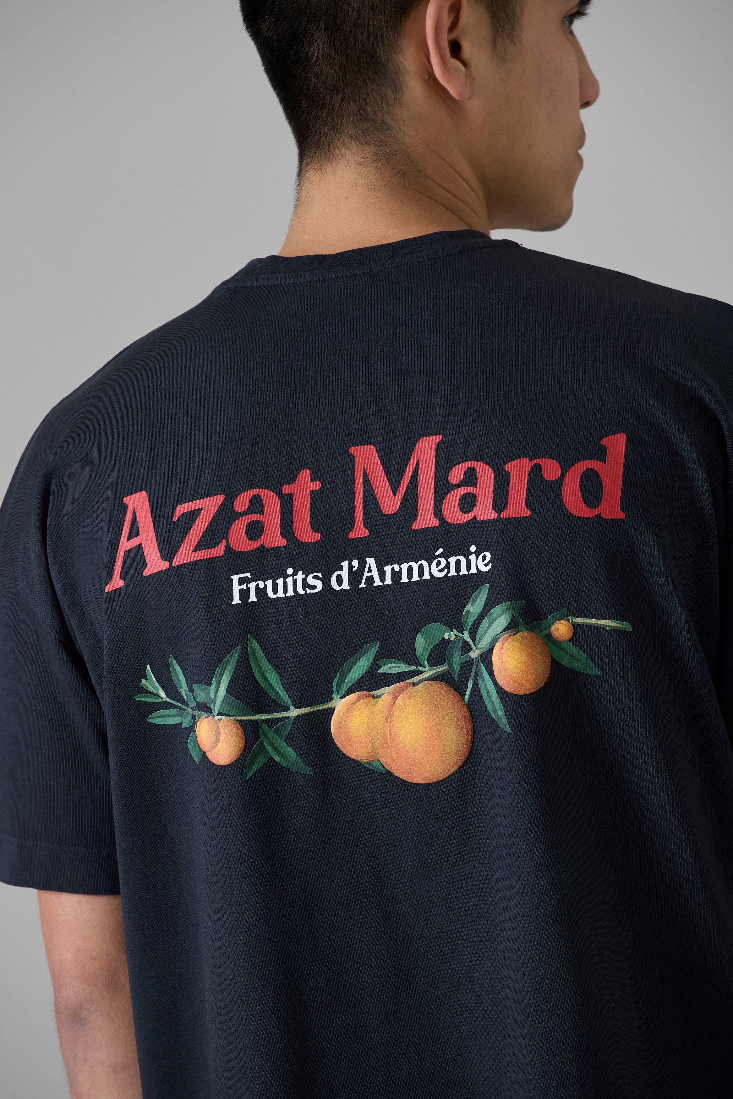 FRUITS D'ARMÉNIE BLACK T-SHIRT
