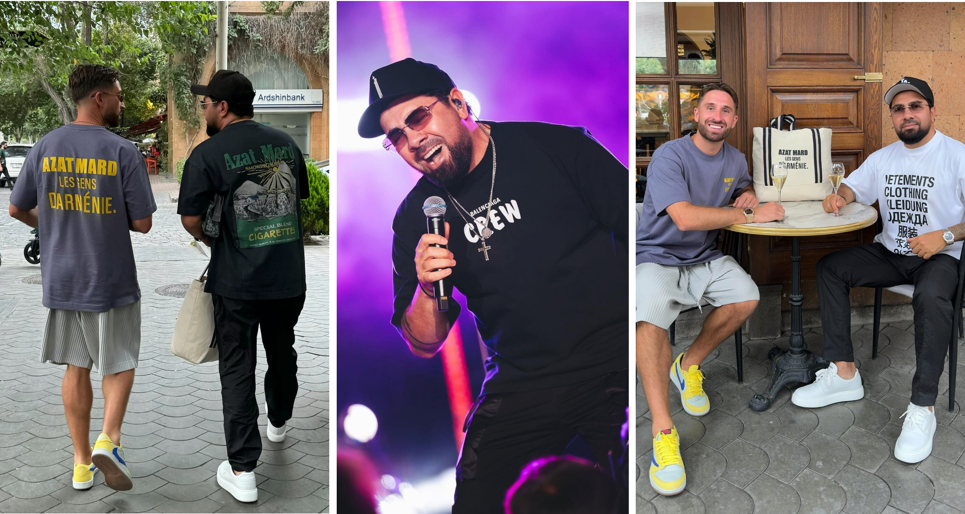 With Armenian Singer, Saro Tovmasyan