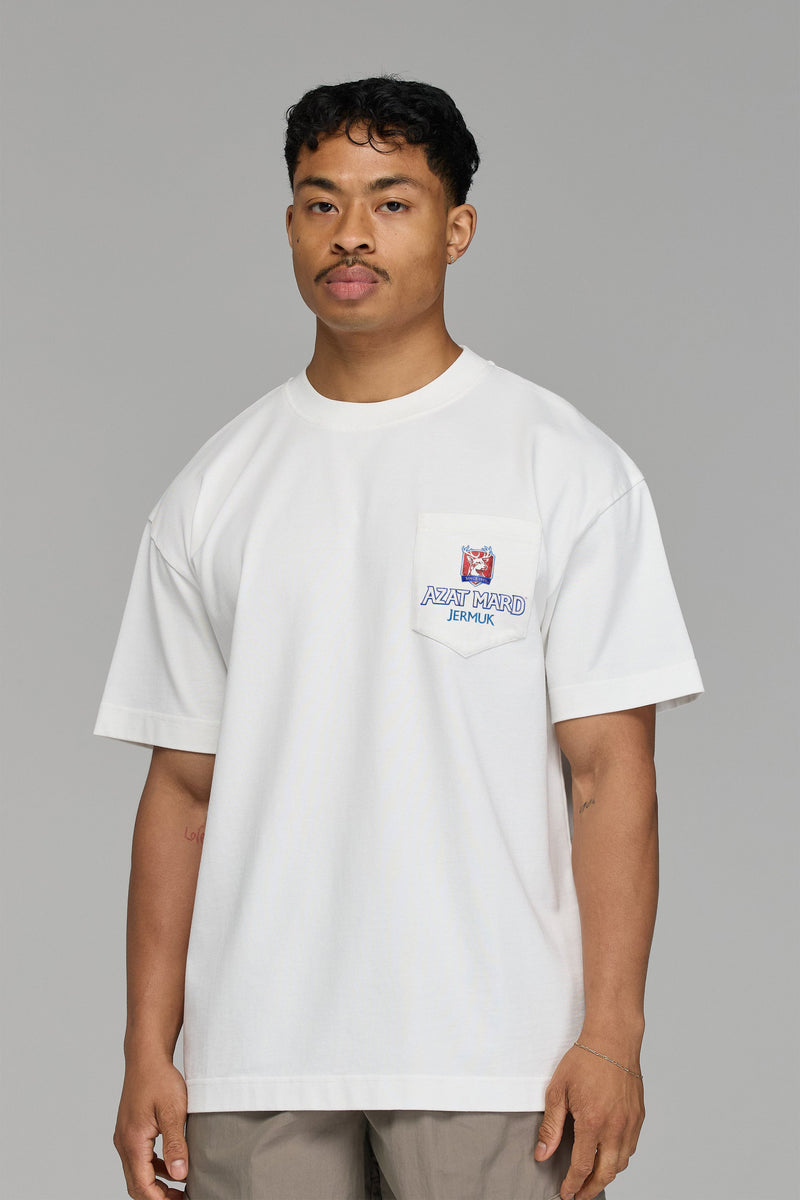 AZAT MARD X JERMUK WHITE T-SHIRT