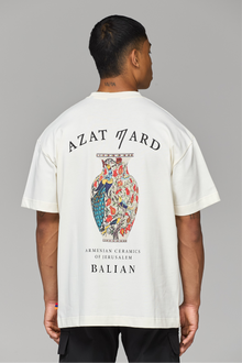 SPECIAL EDITION AZAT MARD X BALIAN VASE T-SHIRT – OFF WHITE