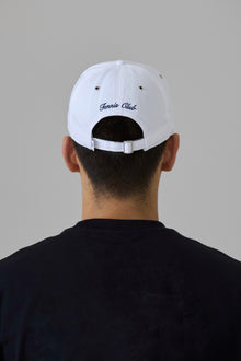 WHITE TENNIS CLUB CAP