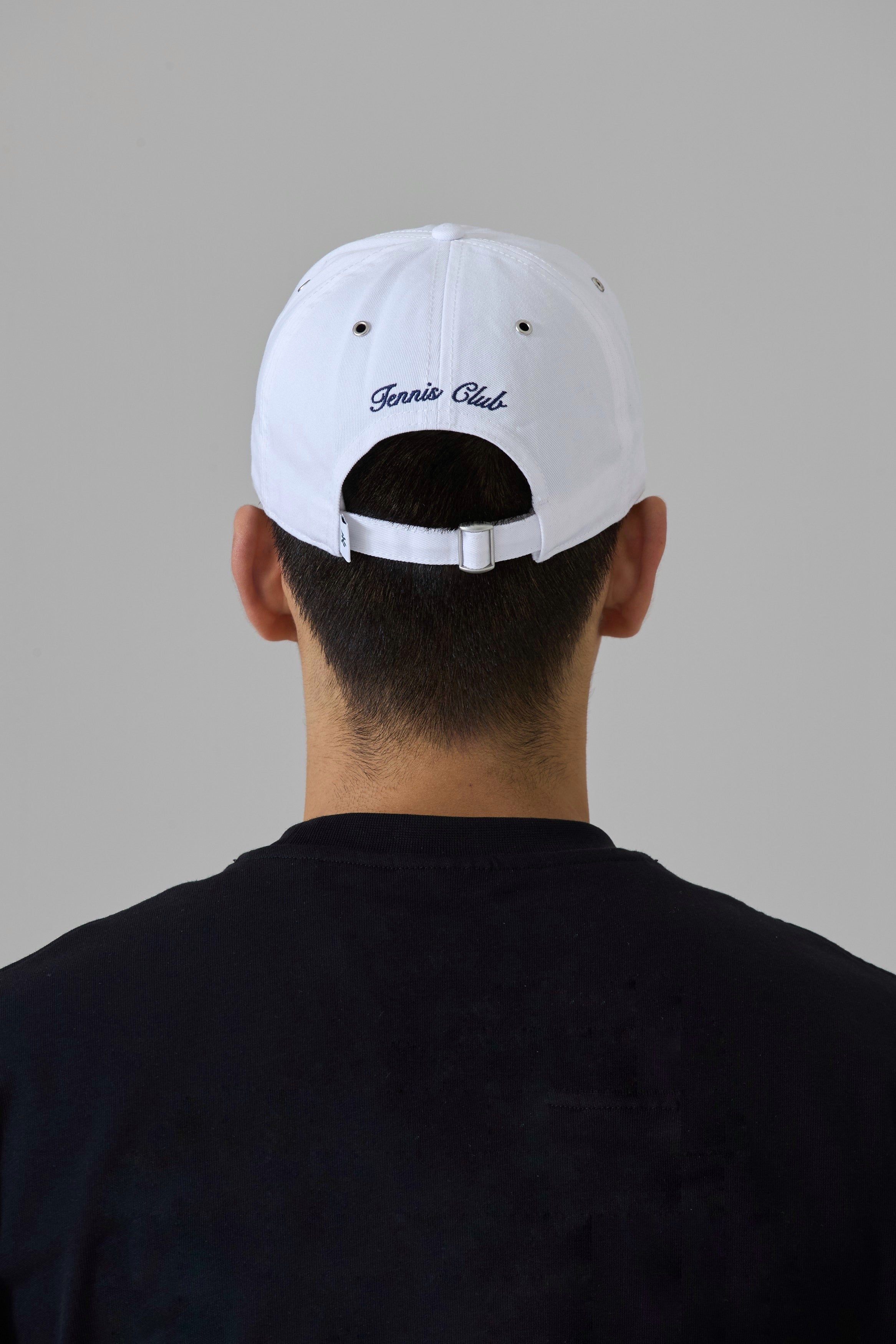 WHITE TENNIS CLUB CAP