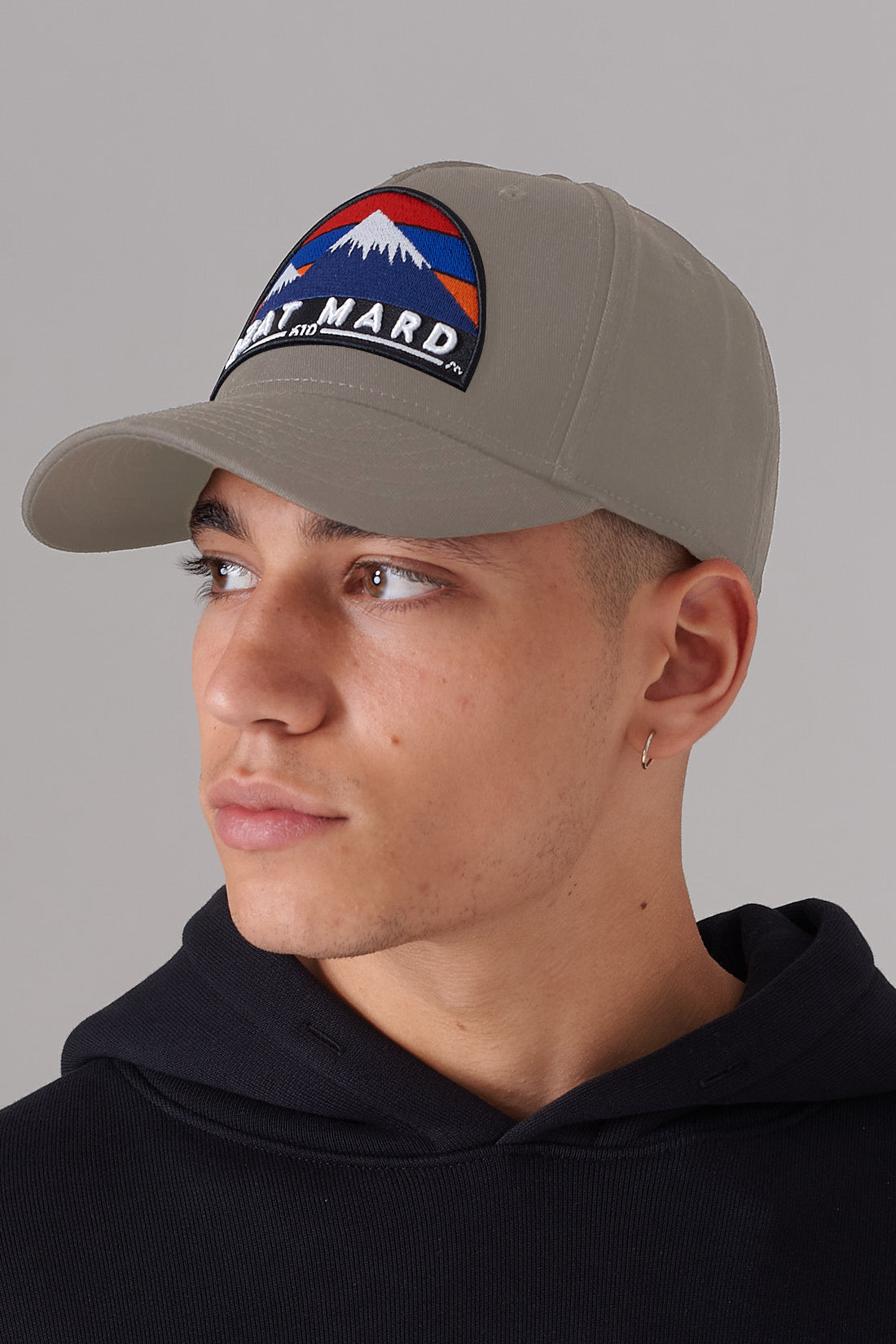 MOUNT ARARAT TAUPE TRUCKER CAP