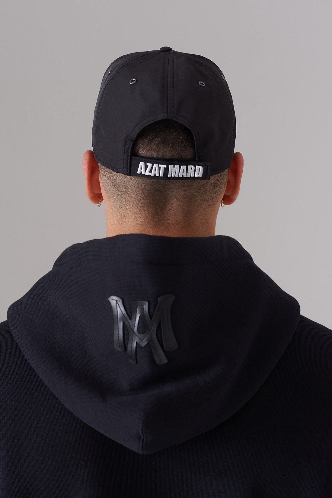 AZAT MARD BLACK NYLON CAP
