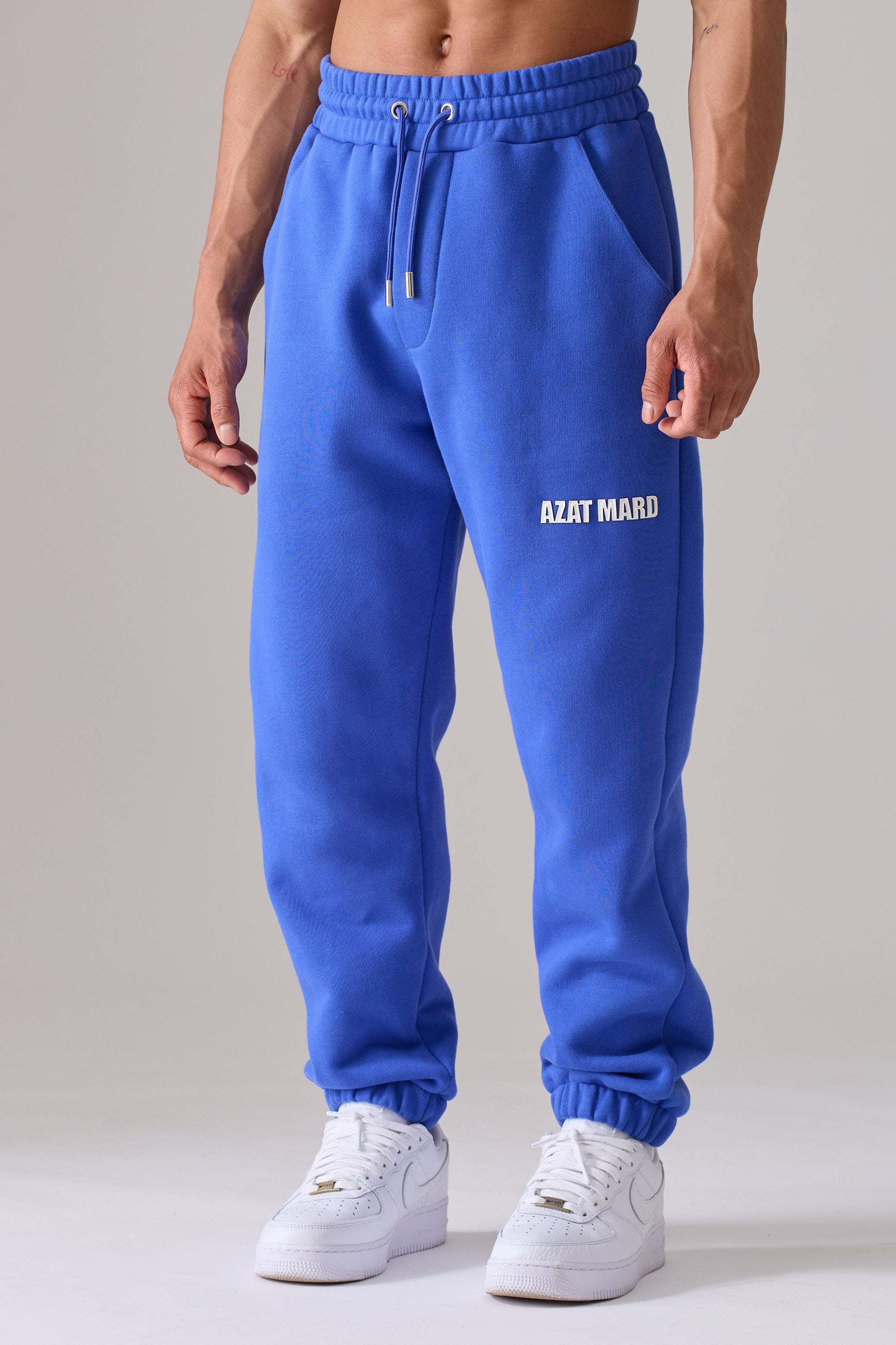 Bright sale blue joggers