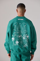 GREEN AM COUNTRY CLUB SWEATER
