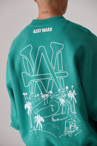 GREEN AM COUNTRY CLUB SWEATER