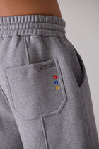 LES GENS GREY MARL SHORTS