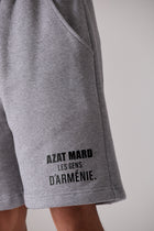 LES GENS GREY MARL SHORTS