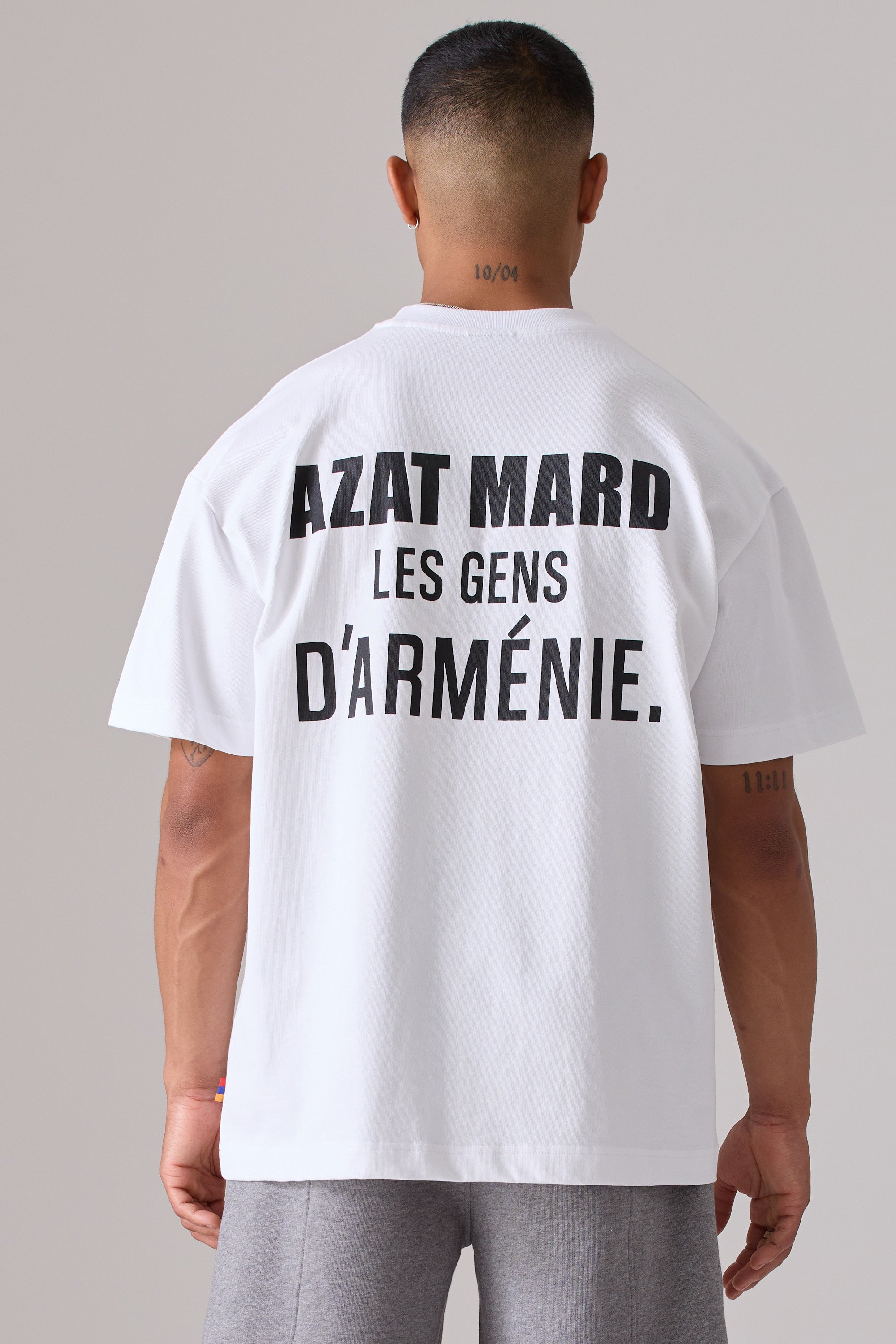 LES GENS WHITE/BLACK T-SHIRT
