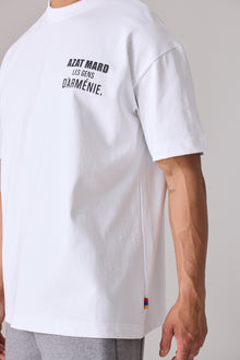 LES GENS WHITE/BLACK T-SHIRT