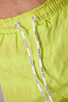 LIME GREEN IMPACT SWIM SHORT