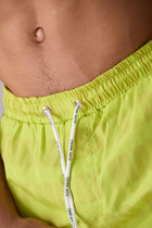 LIME GREEN IMPACT SWIM SHORT