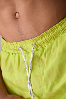 LIME GREEN IMPACT SWIM SHORT