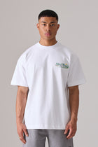 WHITE TENNIS CLUB T-SHIRT