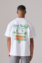 WHITE TENNIS CLUB T-SHIRT
