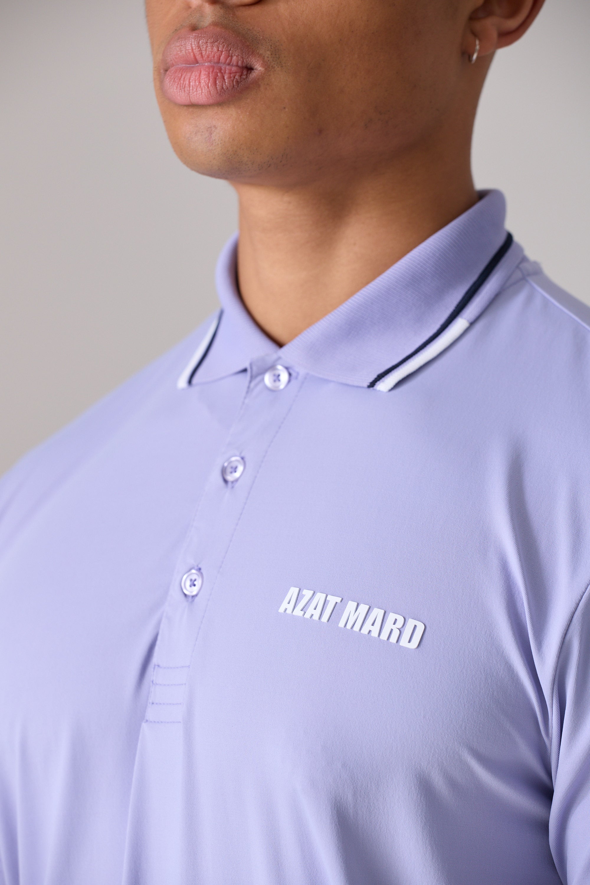 Light purple hotsell golf shirt