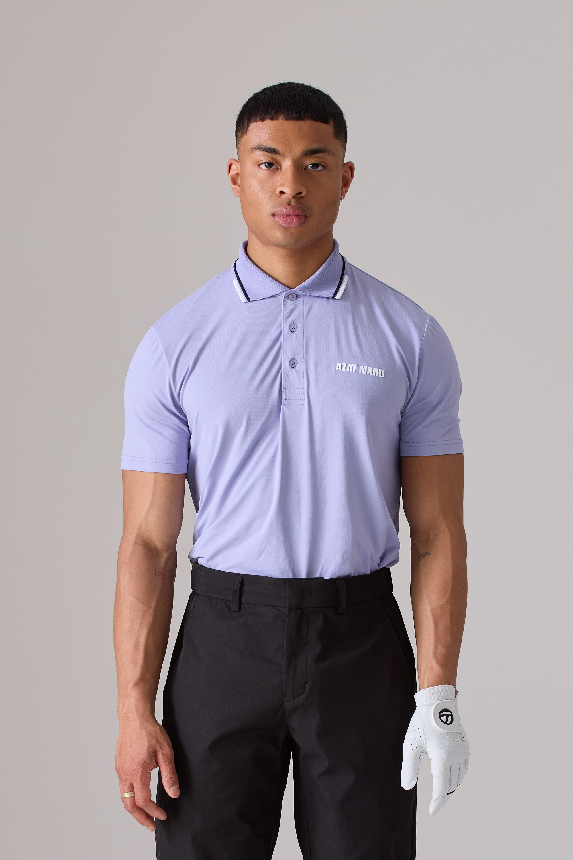LILAC ACTIVEWEAR POLO SHIRT