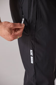 BLACK ACTIVEWEAR GOLF TROUSERS