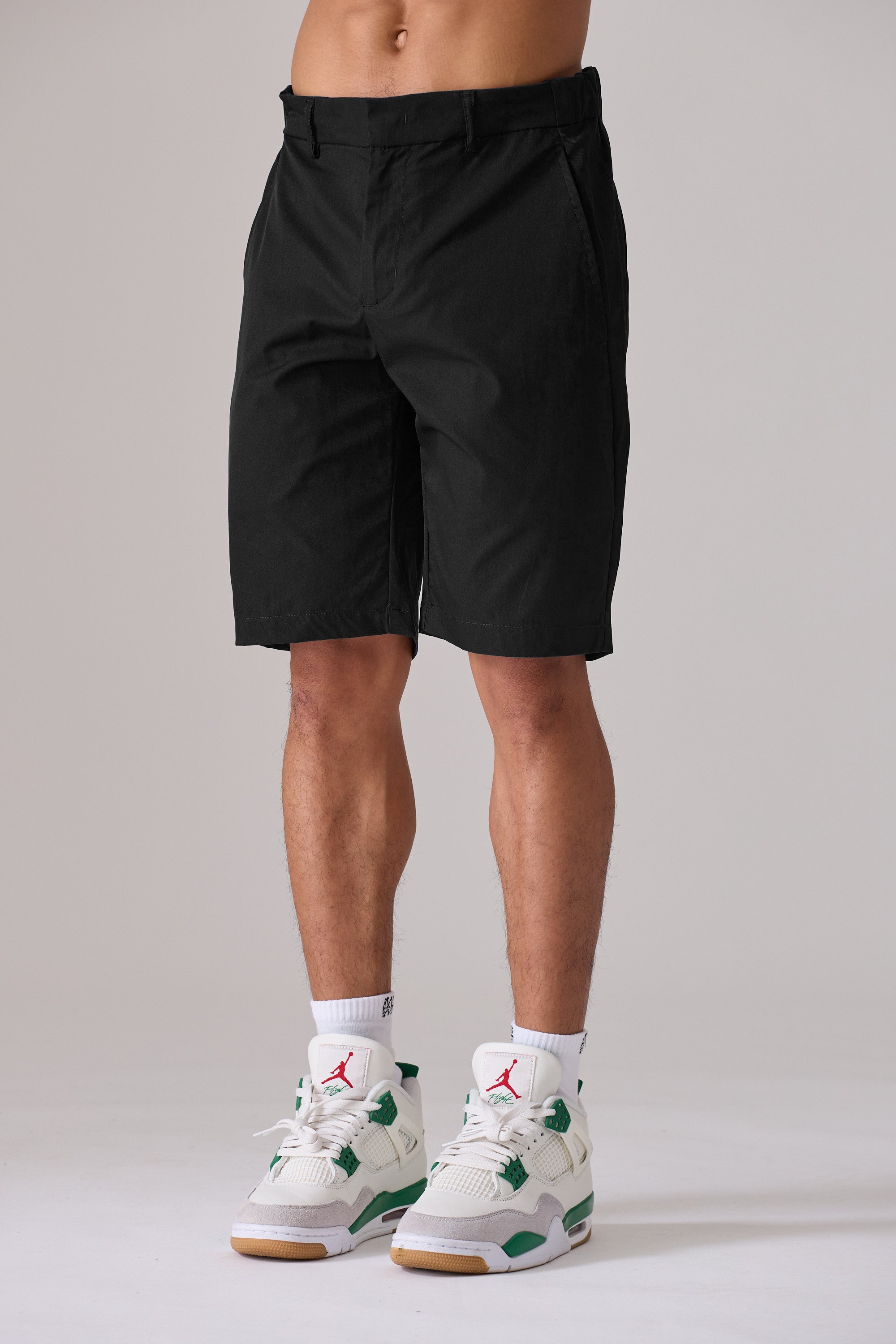 SHORT DE GOLF NOIR ACTIVWEAR