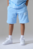 LES GENS BABY BLUE KIDS TWINSET