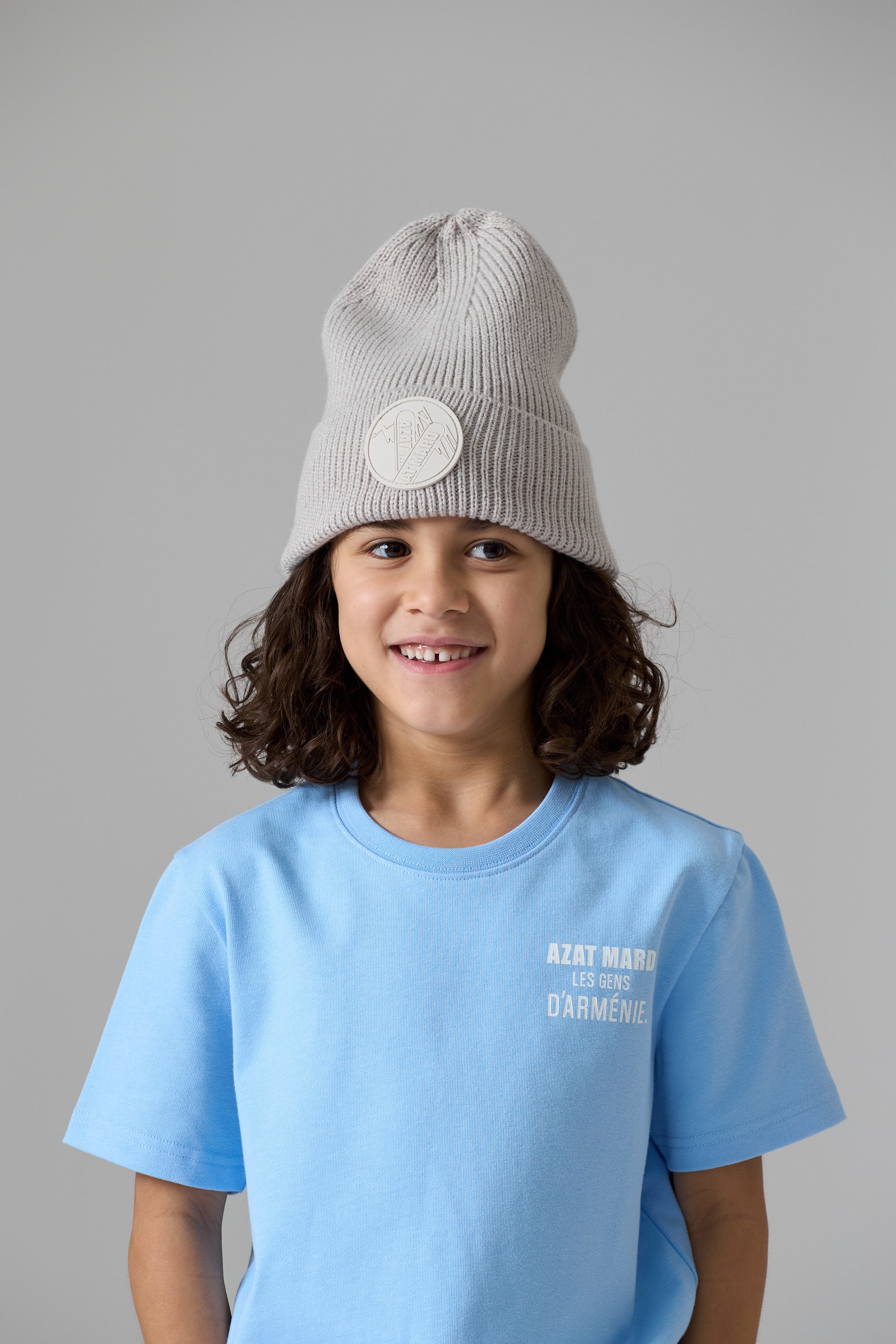 LES GENS BABY BLUE KIDS TWINSET