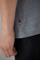 LES GENS GREY MARL/BLACK T-SHIRT