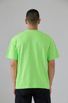 LES GENS LIME GREEN T-SHIRT
