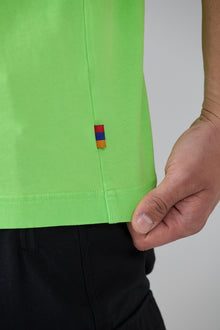 LES GENS LIME GREEN T-SHIRT