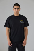 BLACK YEREVAN RACING T-SHIRT