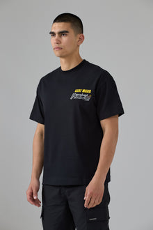 BLACK YEREVAN RACING T-SHIRT