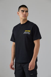 BLACK YEREVAN RACING T-SHIRT