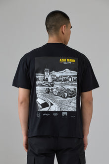 BLACK YEREVAN RACING T-SHIRT