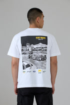 T-SHIRT BLANC EREVAN RACING