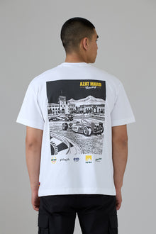 T-SHIRT BLANC EREVAN RACING