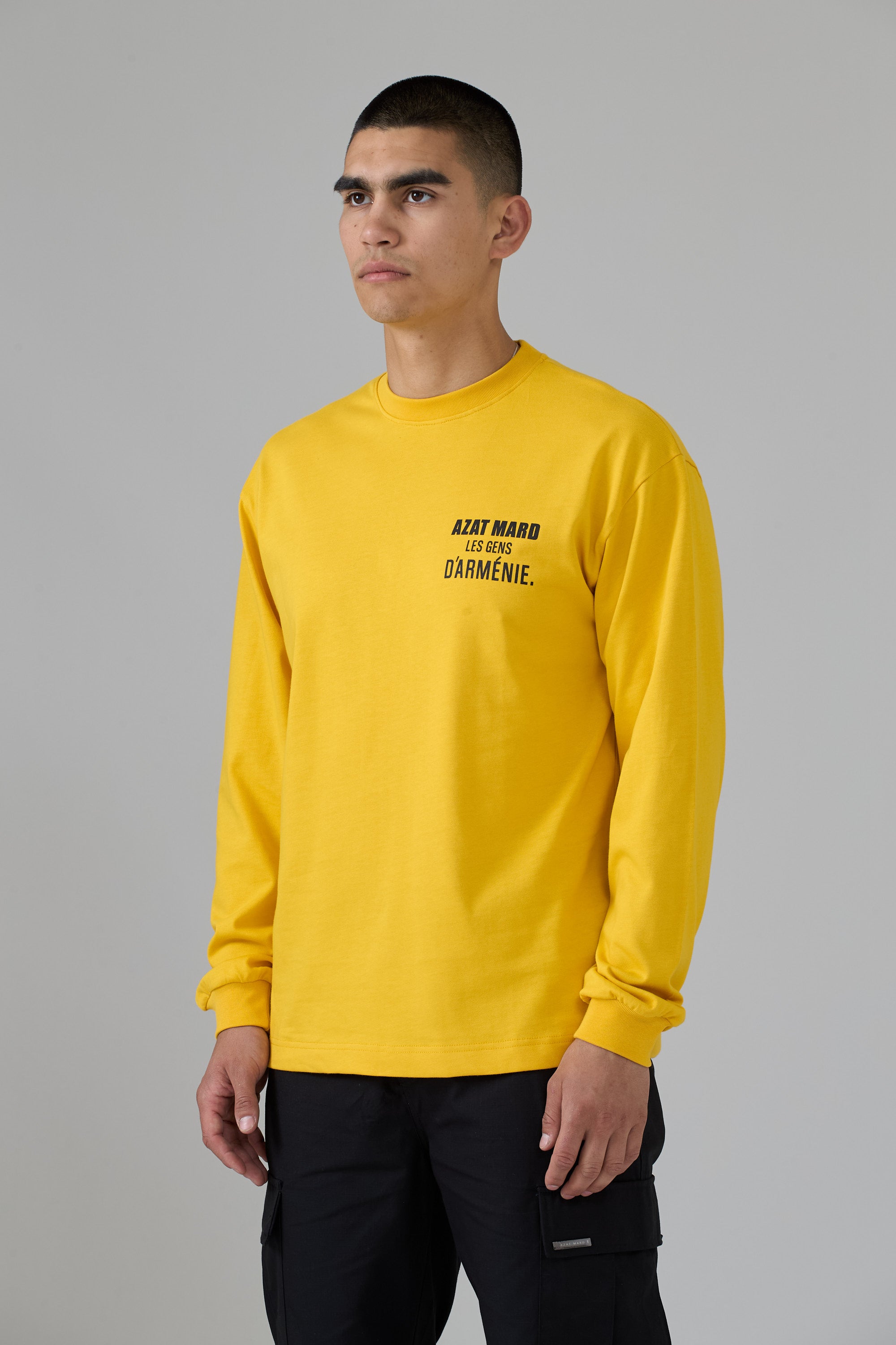 YELLOW LES GENS LONG SLEEVE T-SHIRT