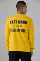 YELLOW LES GENS LONG SLEEVE T-SHIRT