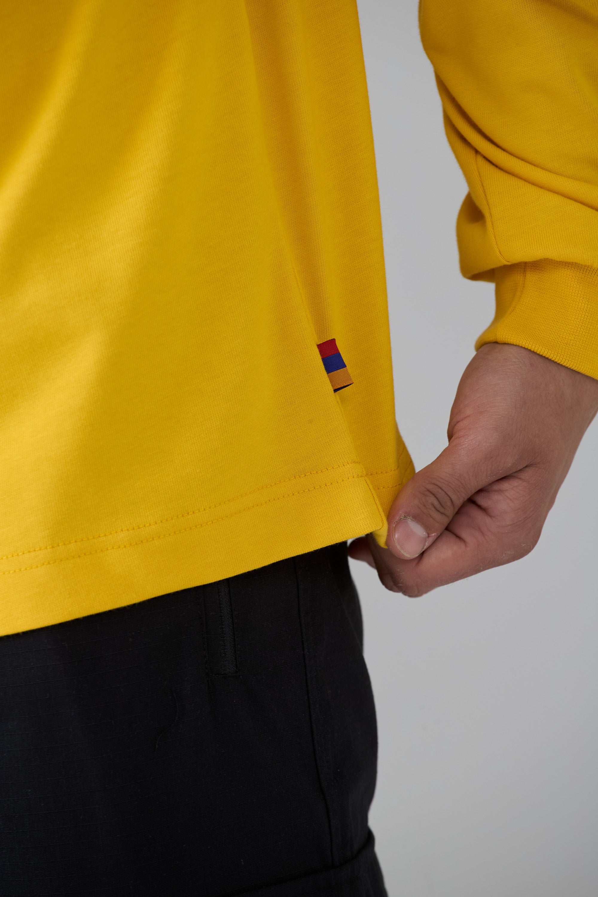 YELLOW LES GENS LONG SLEEVE T-SHIRT