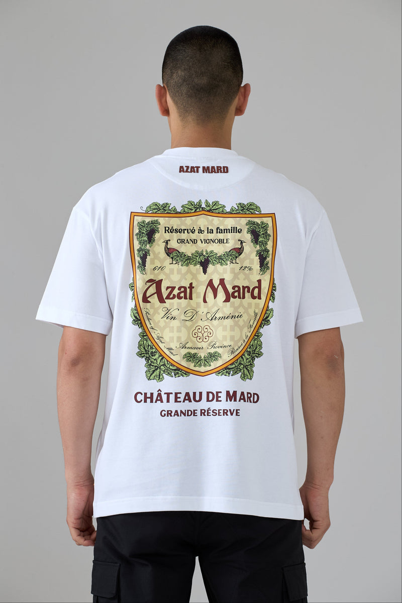 WHITE CHATEAU DE MARD T-SHIRT
