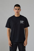 LES GENS BLACK/WHITE T-SHIRT