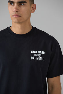 LES GENS BLACK/WHITE T-SHIRT