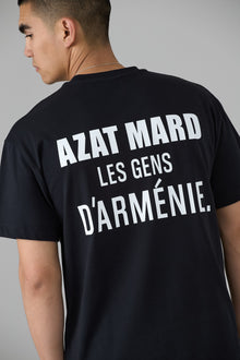 LES GENS BLACK/WHITE T-SHIRT