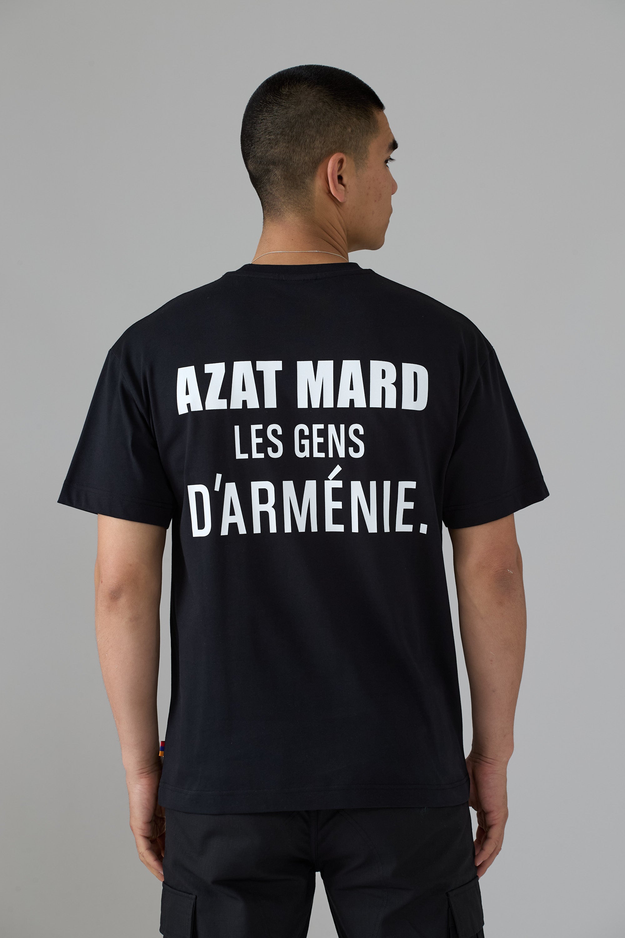 LES GENS BLACK/WHITE T-SHIRT
